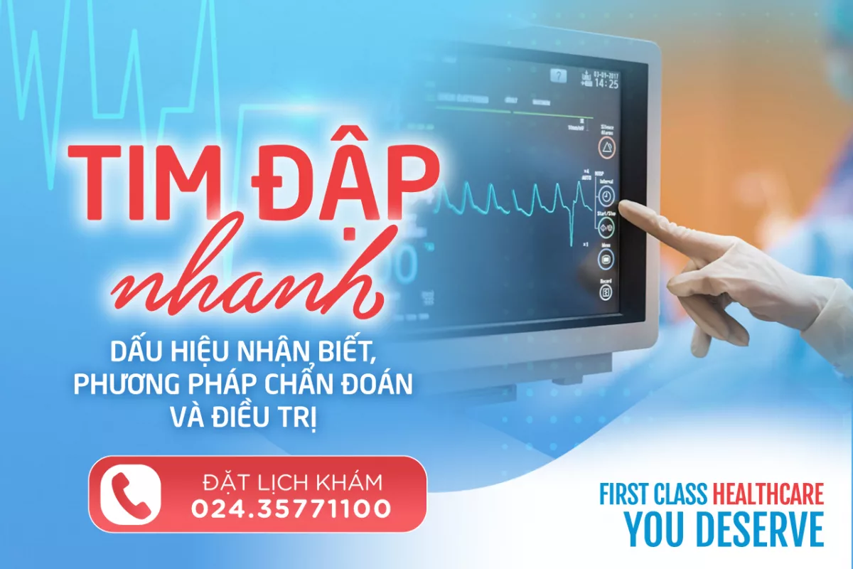 Thế nào là tim đập nhanh? Nhịp tim nhanh có nguy hiểm không?